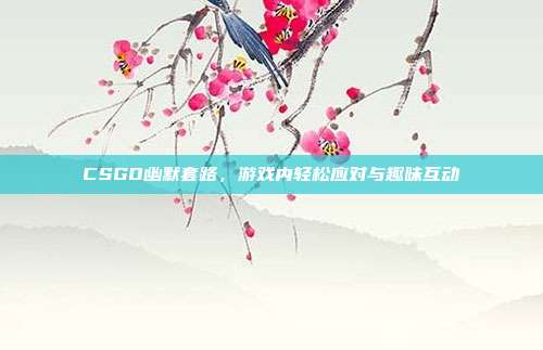 CSGO幽默套路，游戏内轻松应对与趣味互动