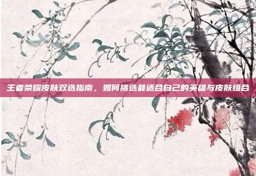 王者荣耀皮肤双选指南，如何挑选最适合自己的英雄与皮肤组合