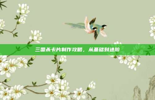 三国杀卡片制作攻略,从基础到进阶