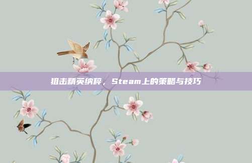 狙击精英纳粹,Steam上的策略与技巧