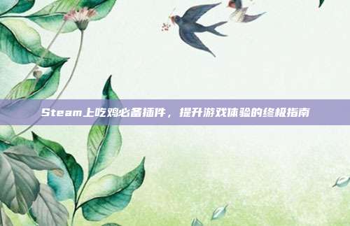 Steam上吃鸡必备插件,提升游戏体验的终极指南