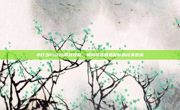 小叮当PUBG服装攻略,如何挑选和搭配你的完美装扮