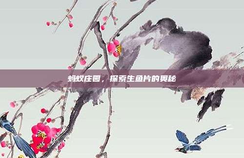 蚂蚁庄园，探索生鱼片的奥秘