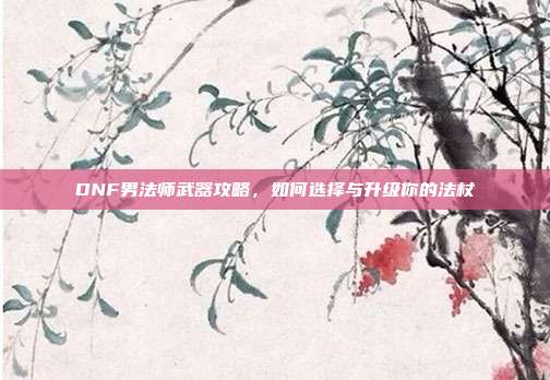 DNF男法师武器攻略，如何选择与升级你的法杖