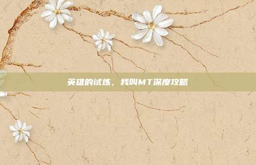 英雄的试炼，我叫MT深度攻略