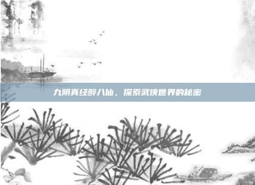 九阴真经醉八仙，探索武侠世界的秘密