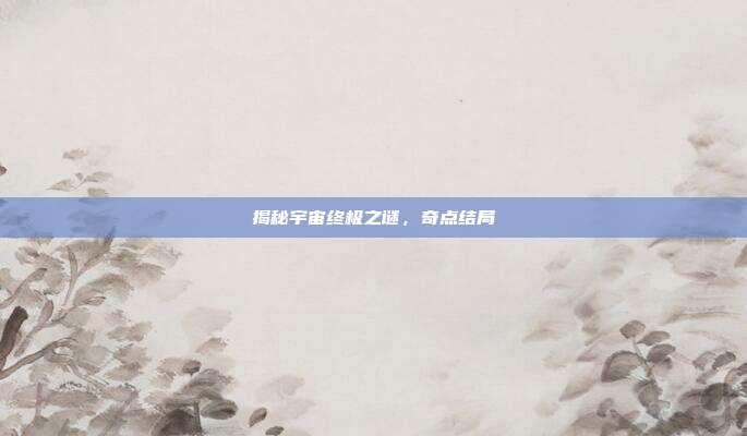 揭秘宇宙终极之谜，奇点结局