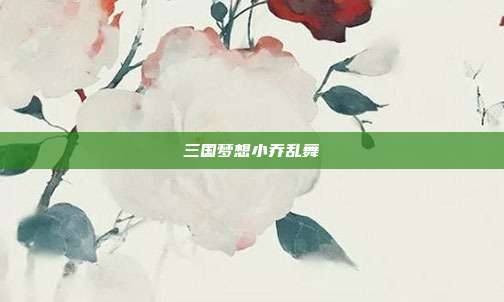 三国梦想小乔乱舞