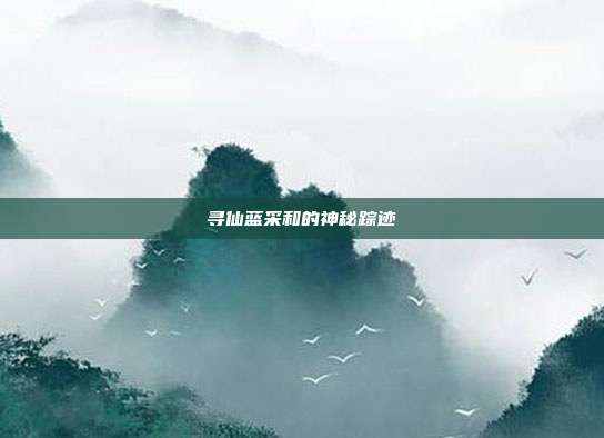 寻仙蓝采和的神秘踪迹