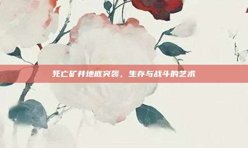 死亡矿井地底突袭,生存与战斗的艺术
