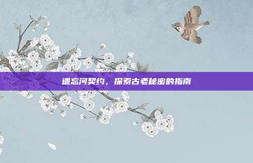 遗忘河契约,探索古老秘密的指南