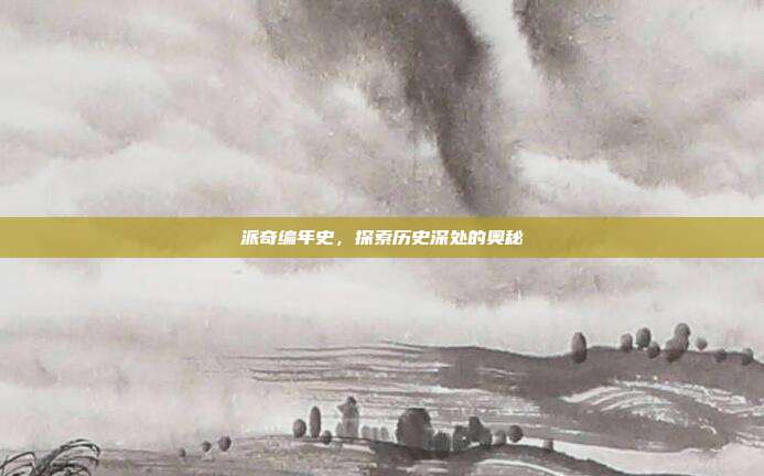 派奇编年史,探索历史深处的奥秘