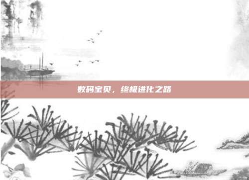 数码宝贝,终极进化之路