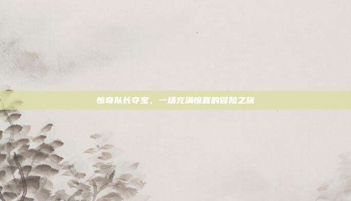惊奇队长夺宝,一场充满惊喜的冒险之旅