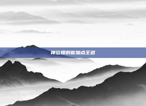 神泣爆刺客加点王道
