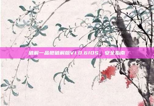 破解一品鲍破解版V1.0.6IOS,安全指南