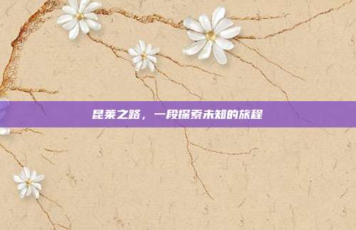 昆莱之路,一段探索未知的旅程