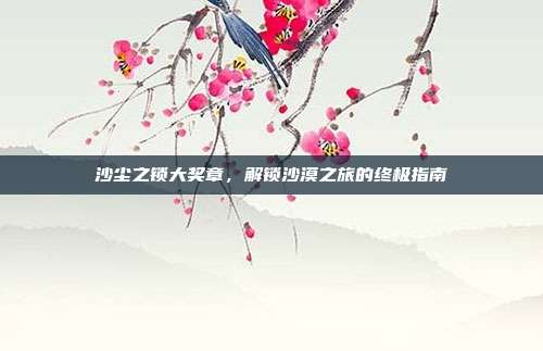 沙尘之锁大奖章,解锁沙漠之旅的终极指南