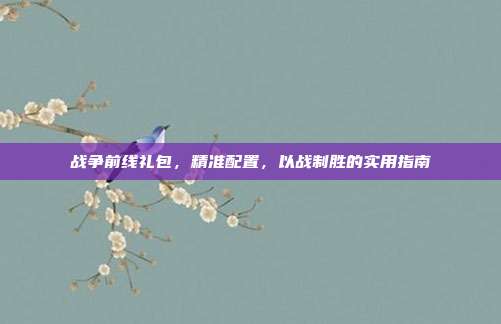 战争前线礼包,精准配置,以战制胜的实用指南
