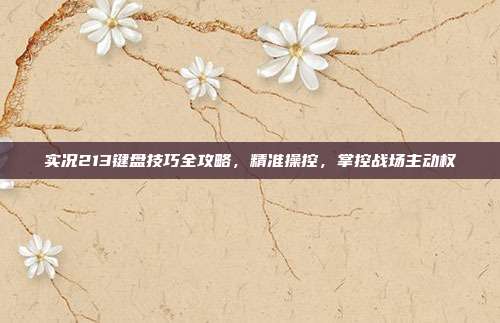 实况213键盘技巧全攻略，精准操控，掌控战场主动权