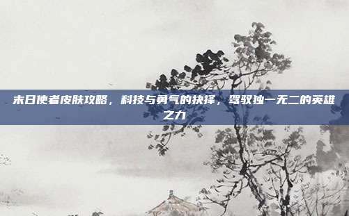 末日使者皮肤攻略,科技与勇气的抉择,驾驭独一无二的英雄之力