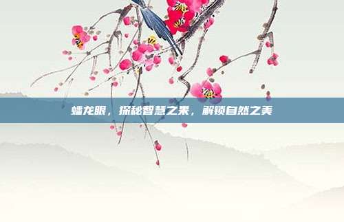 蟠龙眼，探秘智慧之果，解锁自然之美