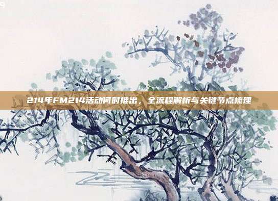 214年FM214活动何时推出,全流程解析与关键节点梳理