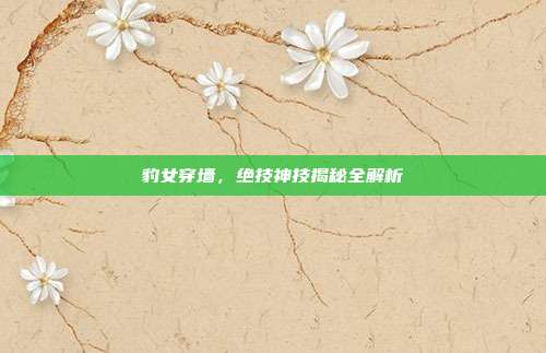豹女穿墙,绝技神技揭秘全解析
