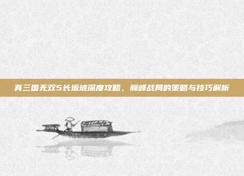 真三国无双5长坂坡深度攻略，巅峰战局的策略与技巧解析