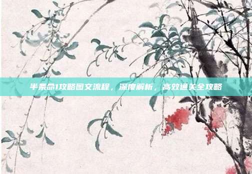 半条命1攻略图文流程,深度解析,高效通关全攻略