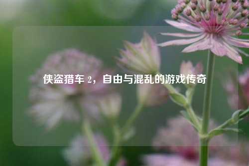 侠盗猎车 2，自由与混乱的游戏传奇