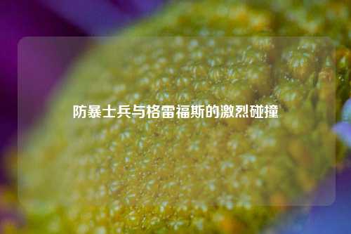 防暴士兵与格雷福斯的激烈碰撞