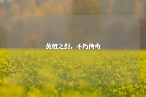 英雄之剑,不朽传奇