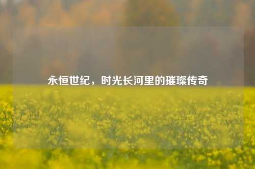 永恒世纪,时光长河里的璀璨传奇