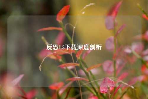 反恐1.5下载深度剖析