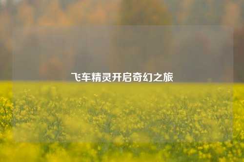 飞车精灵开启奇幻之旅