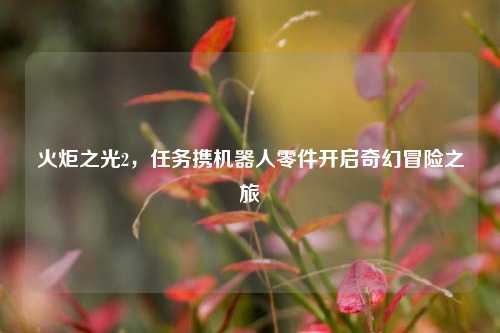 火炬之光2，任务携机器人零件开启奇幻冒险之旅
