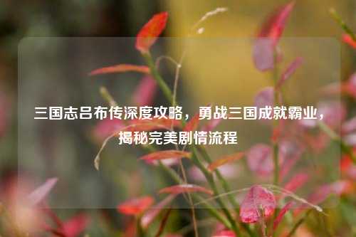 三国志吕布传深度攻略，勇战三国成就霸业，揭秘完美剧情流程